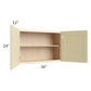 RTA Phoenix Cream Glaze 36" x 24" Wall Cabinet