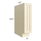 RTA Phoenix Cream Glaze 9" Spice Base Cabinet