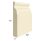 RTA Phoenix Cream Glaze 96" Base Board Molding