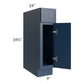 RTA Portland Navy Blue 09" Base Cabinet