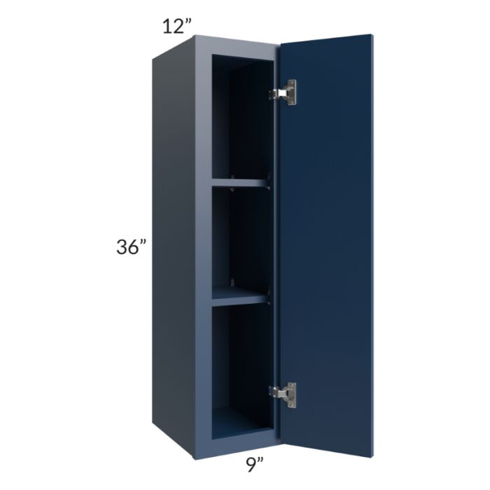 RTA Portland Navy Blue 09" x 36" Wall Cabinet