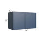 RTA Portland Navy Blue 24" x 15" Wall Cabinet