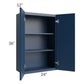 RTA Portland Navy Blue 24" x 36" Wall Cabinet