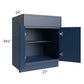 RTA Portland Navy Blue 27" Base Cabinet