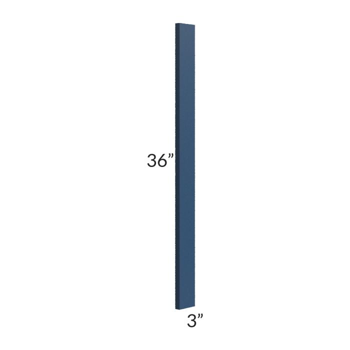 RTA Portland Navy Blue 3" x 36" Wall Filler