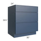 RTA Portland Navy Blue 30" Drawer Base Cabinet