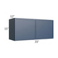 RTA Portland Navy Blue 33" x 15" Wall Cabinet