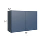 RTA Portland Navy Blue 36" x 24" Wall Cabinet