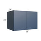 RTA Portland Navy Blue 36" x 24" x 24" Wall Cabinet