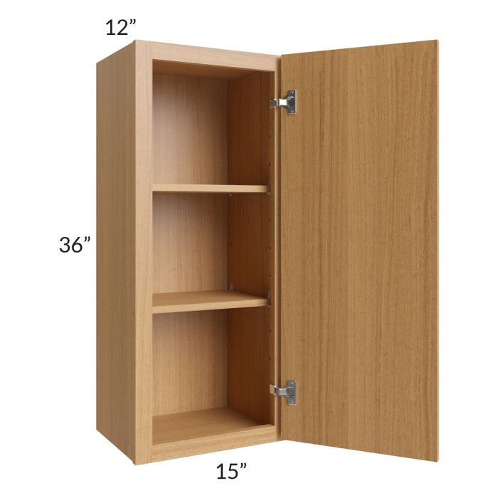 RTA Portland Sand 15" x 36" Wall Cabinet
