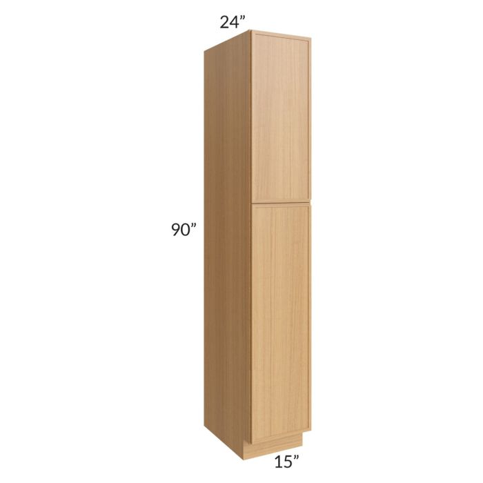 RTA Portland Sand 15" x 90" Wall Pantry