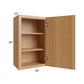 RTA Portland Sand 18" x 30" Wall Cabinet with Glass Door