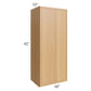 RTA Portland Sand 18" x 42" Wall Cabinet