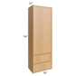 RTA Portland Sand 18" x 54" Wall Cabinet With Drawers