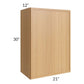 RTA Portland Sand 21" x 30" Wall Cabinet