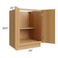 RTA Portland Sand 24" Full Height Door Base Cabinet