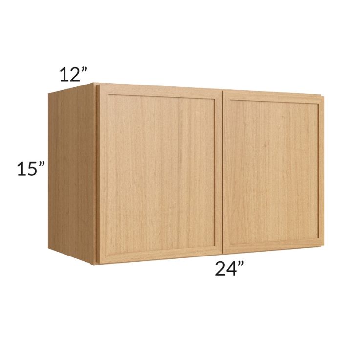 RTA Portland Sand 24" x 15" Wall Cabinet