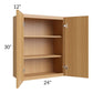 RTA Portland Sand 24" x 30" Wall Cabinet