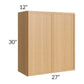 RTA Portland Sand 27" x 30" Wall Cabinet