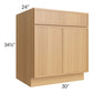 RTA Portland Sand 30" Base Cabinet with 2 Roll Out Trays