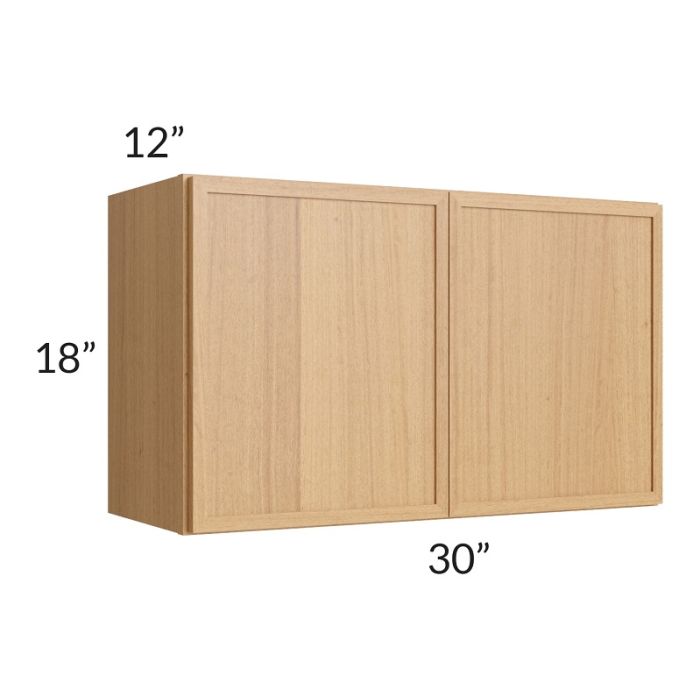 RTA Portland Sand 30" x 18" Wall Cabinet