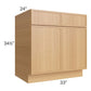 RTA Portland Sand 33" Base Cabinet with 2 Roll Out Trays