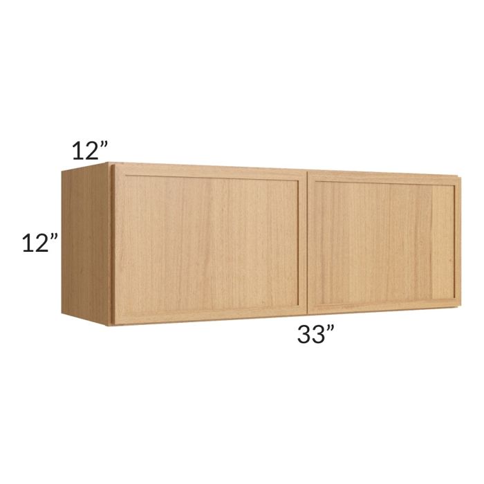 RTA Portland Sand 33" x 12" Wall Cabinet