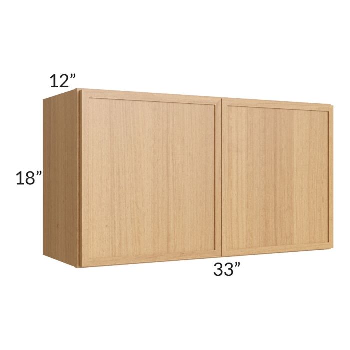 RTA Portland Sand 33" x 18" Wall Cabinet