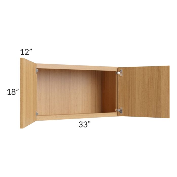 RTA Portland Sand 33" x 18" Wall Cabinet