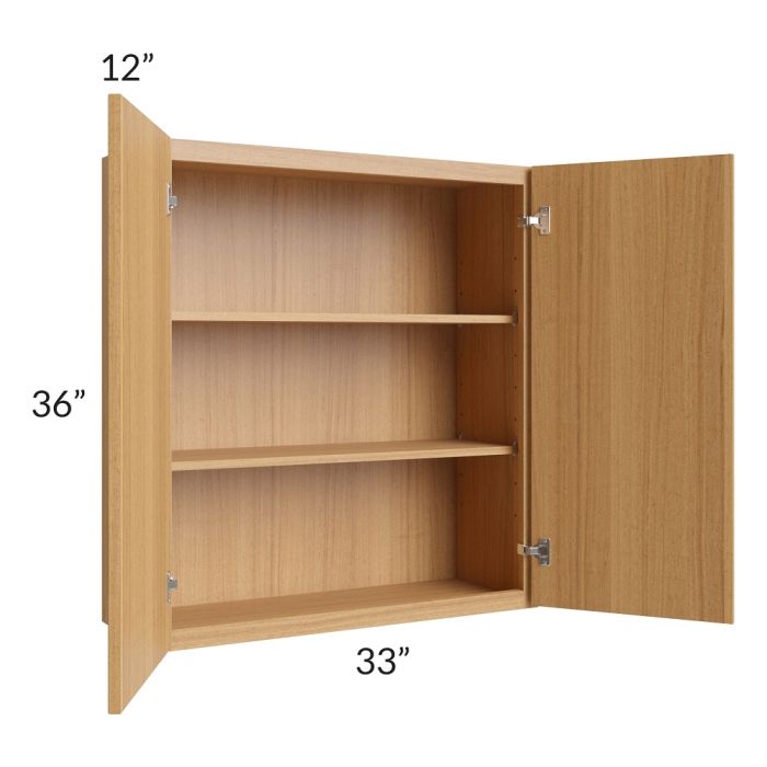 RTA Portland Sand 33" x 36" Wall Cabinet