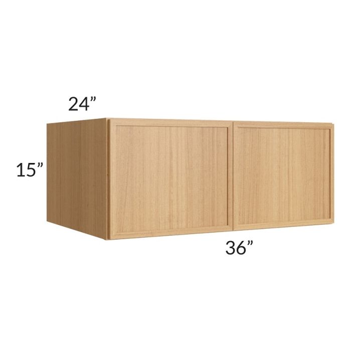 RTA Portland Sand 36" x 15" x 24" Wall Cabinet