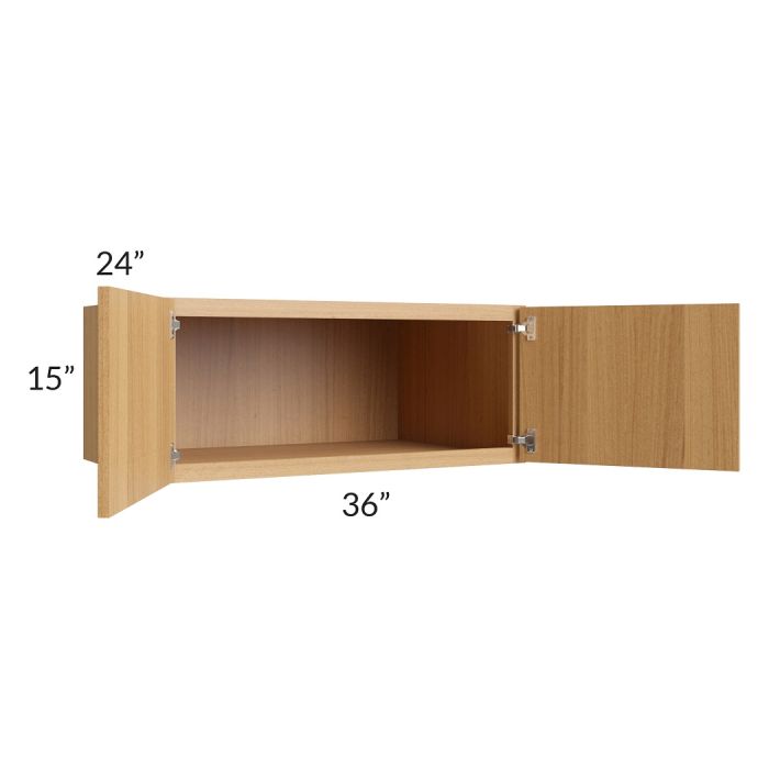 RTA Portland Sand 36" x 15" x 24" Wall Cabinet