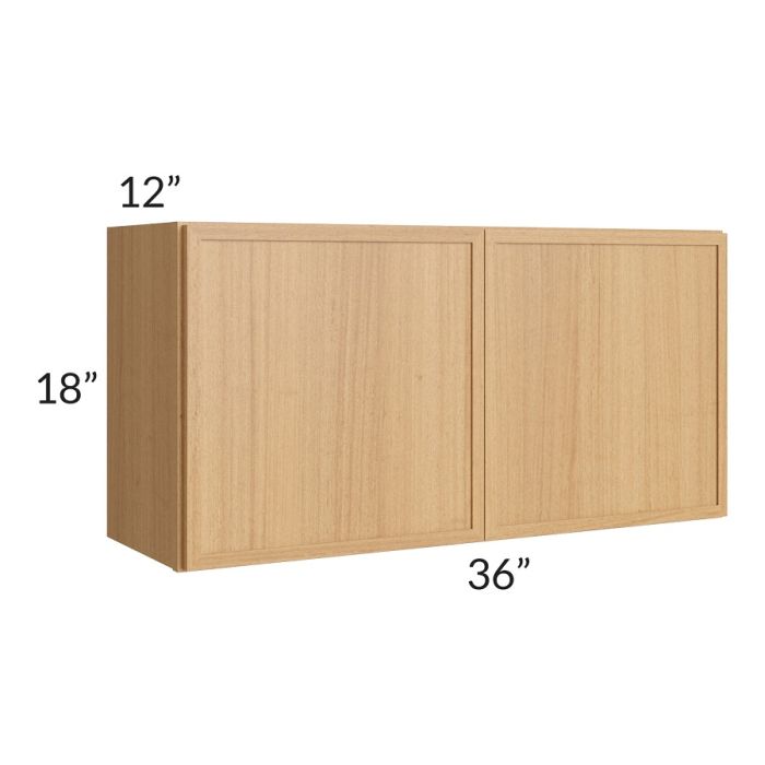 RTA Portland Sand 36" x 18" Wall Cabinet