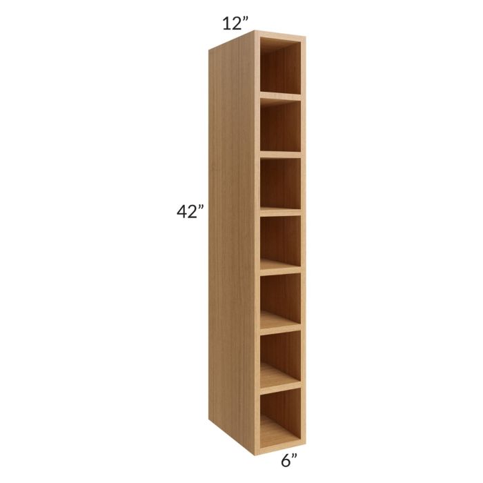 RTA Portland Sand 6" x 42" Wall Cube Cabinet