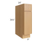 RTA Portland Sand 9" Base Cabinet