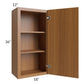 RTA Portland Walnut 18" x 36" Wall Cabinet with 2 Decorative End Panels