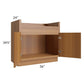 RTA Portland Walnut 36" Farm Sink Base Cabinet
