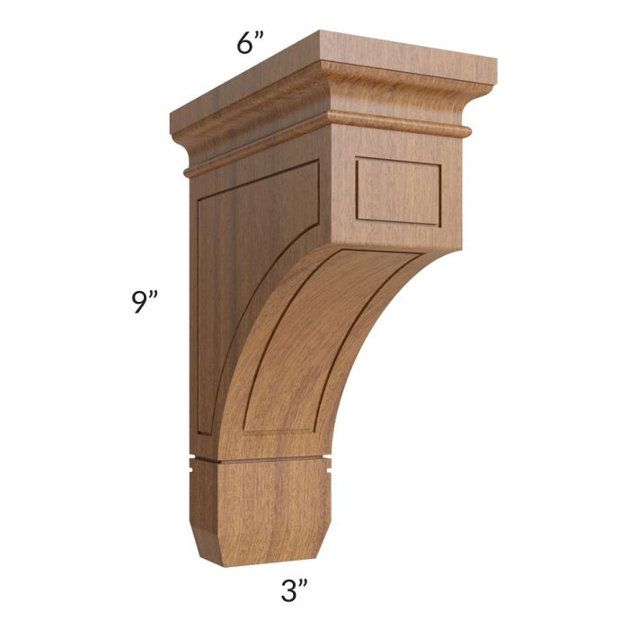 RTA Portland Walnut Large Decorative Corbel