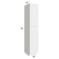 RTA Portland White 18" x 96" Wall Pantry Cabinet