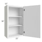 RTA Portland White 21" x 36" Wall Cabinet