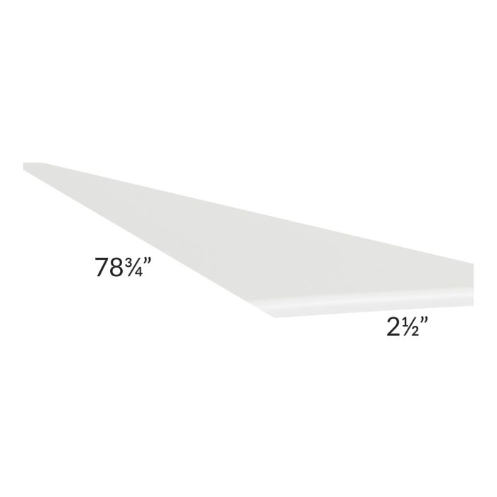 RTA Portland White 3" x 84" Overlay Filler