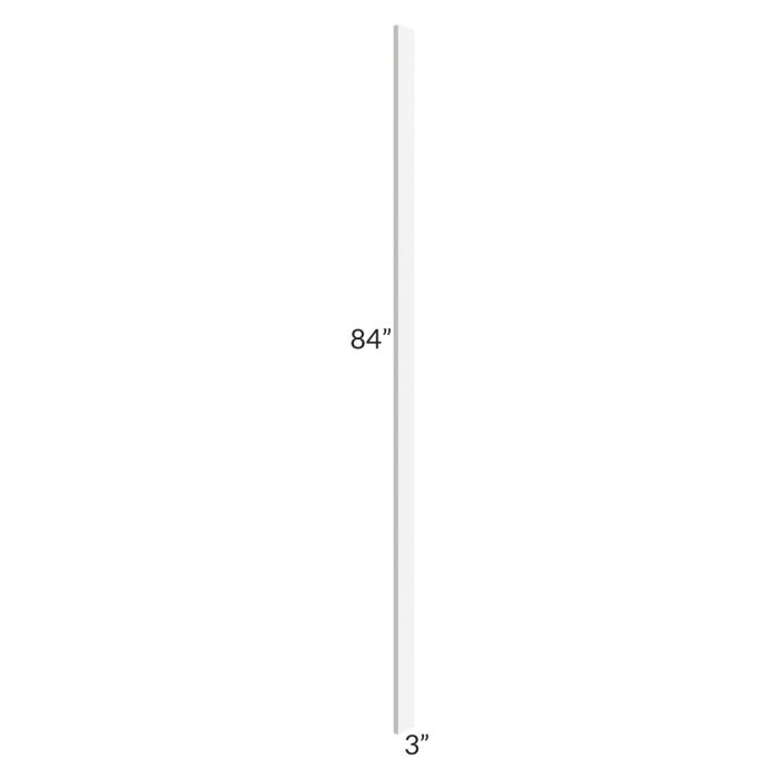 RTA Portland White 3" x 84" Wall Filler