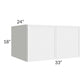 RTA Portland White 33" x 18" x 24" Wall Cabinet