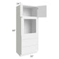 RTA Portland White 33" x 84" Oven Cabinet