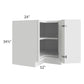 RTA Portland White 36" Lazy Susan Base Cabinet