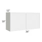 RTA Portland White 36" x 18" Wall Cabinet