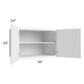RTA Portland White 36" x 24" x 24" Wall Cabinet