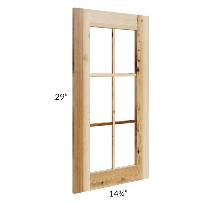 RTA Prairie Shaker 15" x 30" Mullion Door (cabinet not included)