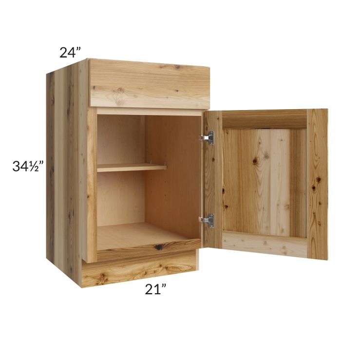 RTA Prairie Shaker 21" Base Cabinet
