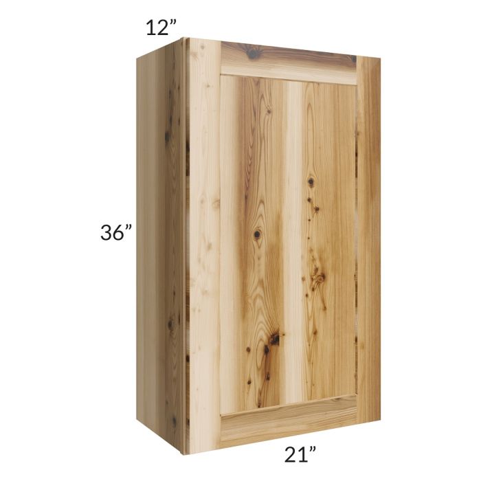 RTA Prairie Shaker 21" x 36" Wall Cabinet